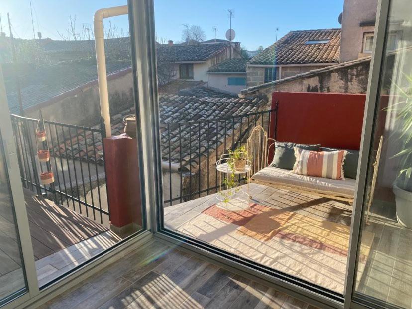 Maison Plein Sud Sur Les Toits Au 2 Terrasses Montagnac  Buitenkant foto